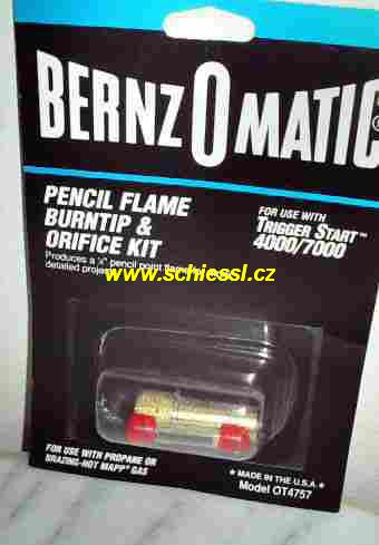 více o produktu - Tryska na tužkový plamen 0480-01-OT 4757, Bernzomatic